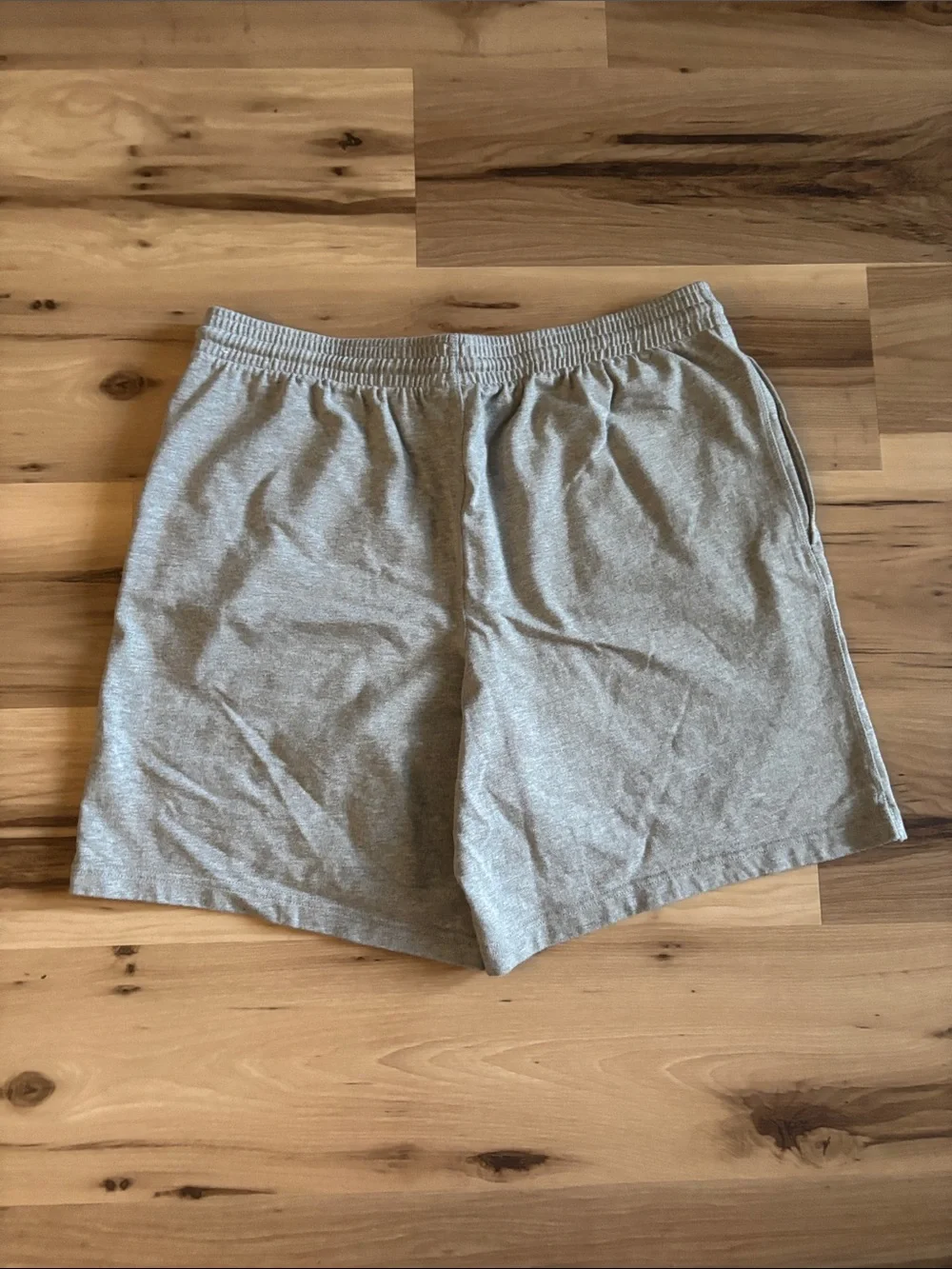 Nike Women's Heather Gray Athletic Drawstring Shorts
